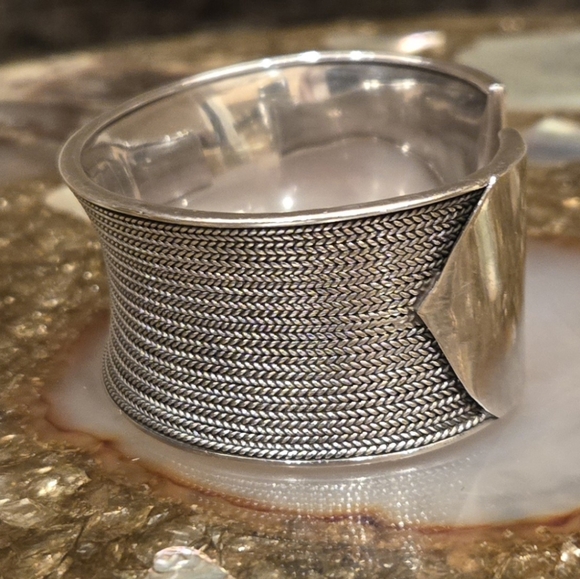Sterling Silver Cuff Bracelet - Picture 2 of 8